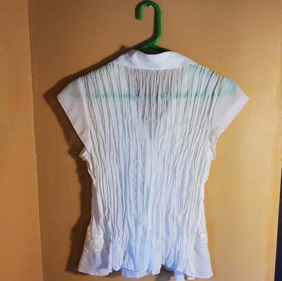 Zacks Ruffle Front Cap Sleeve Top - Picture 6 of 6